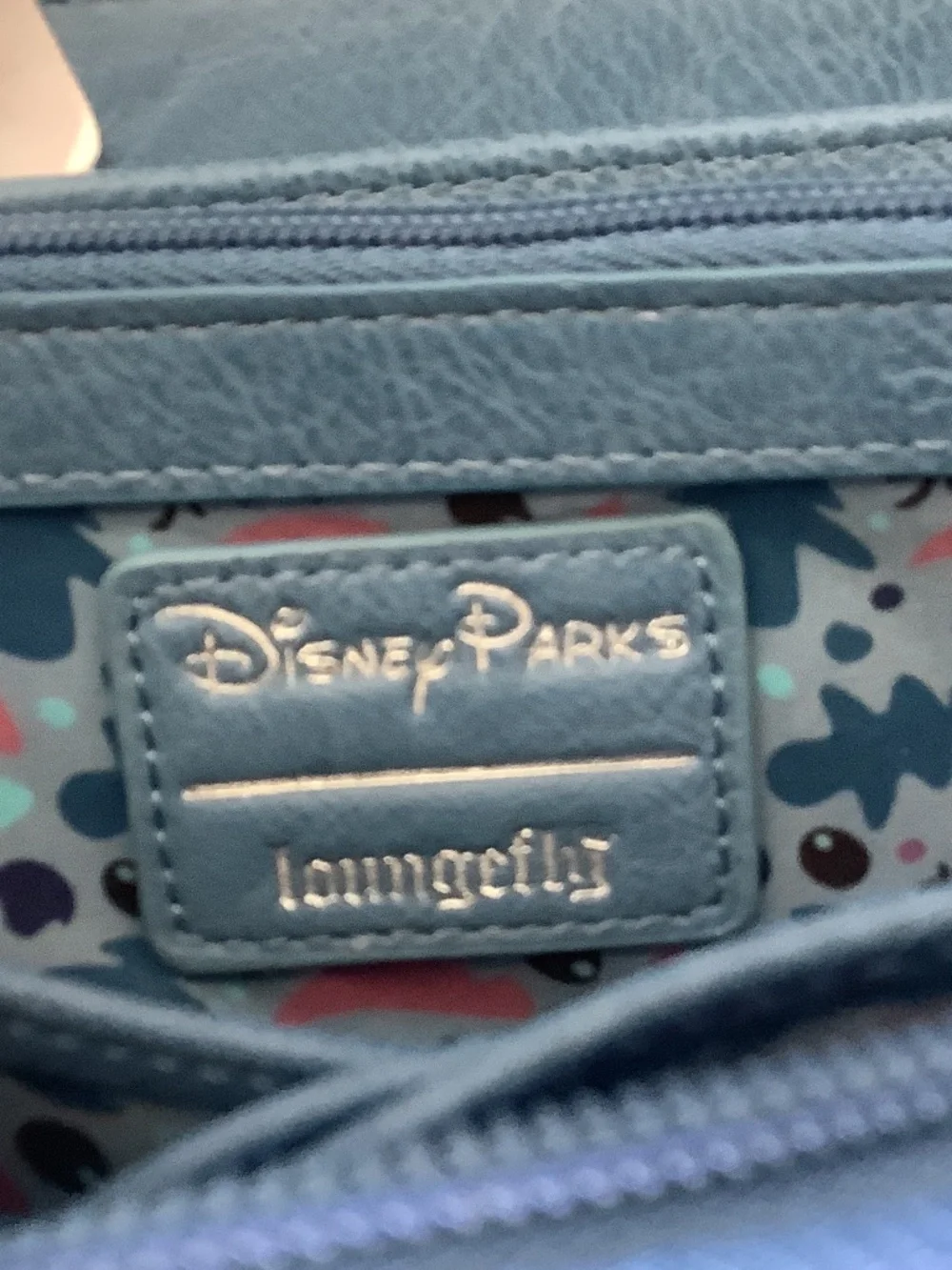 Disney x Loungefly- Lilo and Stitch, Double Sided, Blue, Wallet